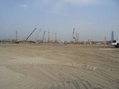 Island Park Ii, Dubai Creek Harbour construction progress — 28 February 2018, 0.15% complete, photo 2 of 3