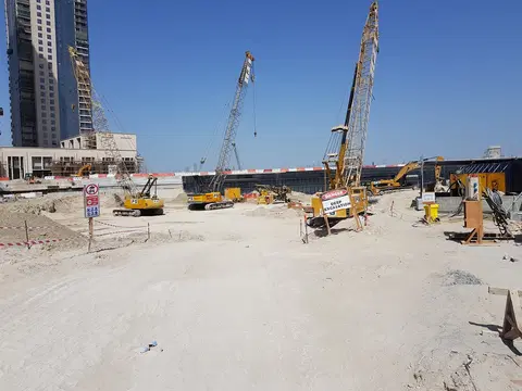 Island Park Ii, Dubai Creek Harbour construction progress — 12 June 2018, 3.05% complete, photo 2 of 3