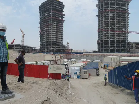 Island Park Ii, Dubai Creek Harbour construction progress — 4 June 2020, 3.05% complete, photo 4 of 4