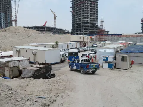 Island Park Ii, Dubai Creek Harbour construction progress — 4 June 2020, 3.05% complete, photo 1 of 4