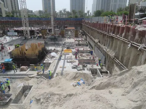 Island Park Ii, Dubai Creek Harbour construction progress — 20 September 2023, 6.51% complete, photo 5 of 6