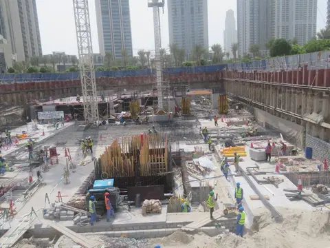 Island Park Ii, Dubai Creek Harbour construction progress — 20 September 2023, 6.51% complete, photo 4 of 6