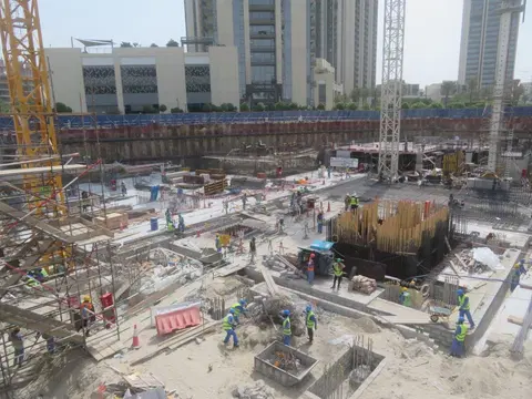 Island Park Ii, Dubai Creek Harbour construction progress — 20 September 2023, 6.51% complete, photo 3 of 6