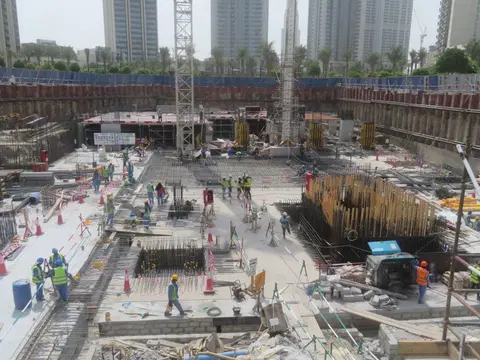 Island Park Ii, Dubai Creek Harbour construction progress — 20 September 2023, 6.51% complete, photo 2 of 6