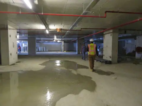 Azizi Aura Residence, Downtown Jebel Ali construction progress — 16 April 2019, 37.13% complete, photo 3 of 5
