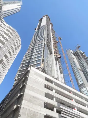 Ход строительства Vida Residences Dubai Mall, Downtown Dubai — 27 октября 2021, готовность 58,47%, снимок 7 из 10