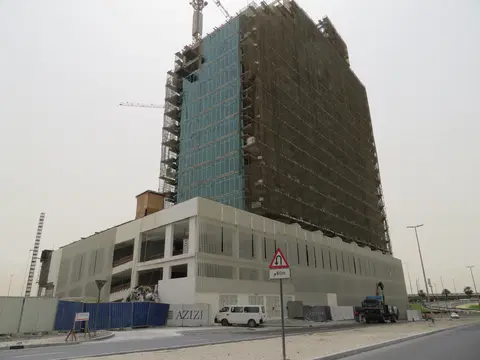Farhad Azizi Residence, Healthcare City Phase 2 construction progress — 16 March 2021, 60.09% complete, photo 5 of 9
