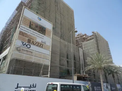 Ход строительства Azizi Pearl, Al Furjan West — 11 сентября 2023, готовность 50.10%, снимок 3 из 10