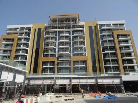 Ход строительства Azizi Riviera 5, Azizi Riviera — 24 марта 2022, готовность 88.51%, снимок 10 из 10