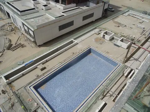 Ход строительства Azizi Riviera 5, Azizi Riviera — 24 марта 2022, готовность 88.51%, снимок 2 из 10
