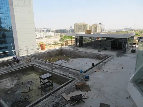 Ход строительства Binghatti Stars, Dubai Silicon Oasis — 4 сентября 2019, готовность 90.19%, снимок 11 из 14