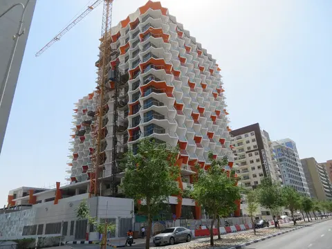 Ход строительства Binghatti Stars, Dubai Silicon Oasis — 4 сентября 2019, готовность 90.19%, снимок 6 из 14