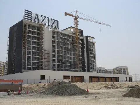 Azizi Riviera 1, Azizi Riviera construction progress — 22 August 2022, 74.46% complete, photo 9 of 10