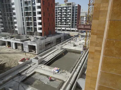 Azizi Riviera 20, Azizi Riviera construction progress — 3 February 2022, 70.08% complete, photo 8 of 9