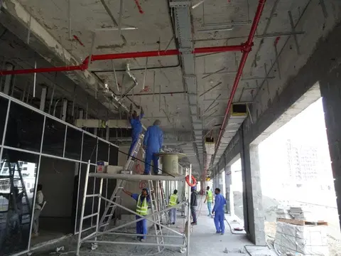 Azizi Riviera 13, Azizi Riviera construction progress — 1 March 2022, 86.07% complete, photo 7 of 11