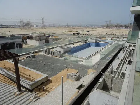 Azizi Riviera 13, Azizi Riviera construction progress — 1 March 2022, 86.07% complete, photo 4 of 11