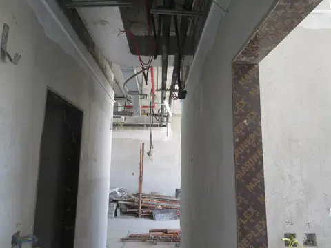 The Grand at Dubai Creek Harbour, Creek Island construction progress — 3 June 2021, 81.04% complete, photo 5 of 11
