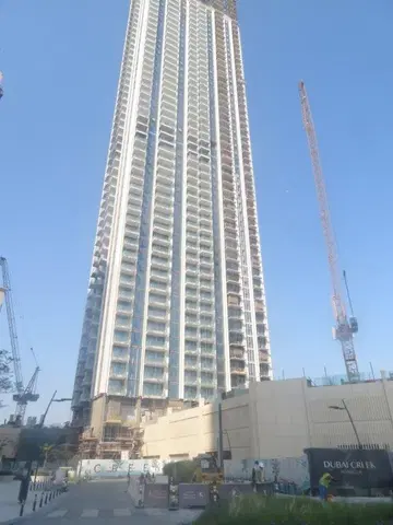 The Grand at Dubai Creek Harbour, Creek Island construction progress — 23 September 2021, 88.37% complete, photo 5 of 10