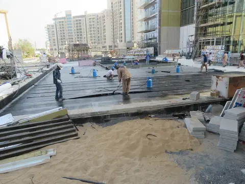 Banyan Tree Residences, Jumeirah Lakes Towers construction progress — 22 August 2019, 80.69% complete, photo 5 of 10