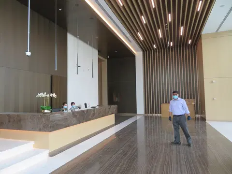Banyan Tree Residences, Jumeirah Lakes Towers construction progress — 15 June 2020, 99.02% complete, photo 6 of 10