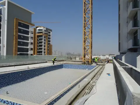 Azizi Riviera 8, Azizi Riviera construction progress — 18 October 2021, 81.31% complete, photo 1 of 9