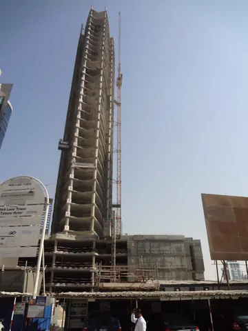 Park Lane Tower, Business Bay construction progress — 24 November 2012, 31.25% complete, photo 2 of 3
