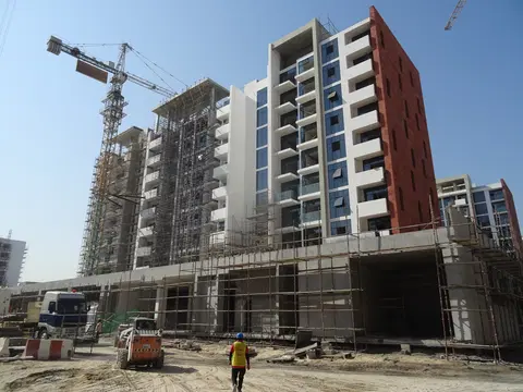 Azizi Riviera 19, Azizi Riviera construction progress — 23 November 2021, 66.43% complete, photo 8 of 8