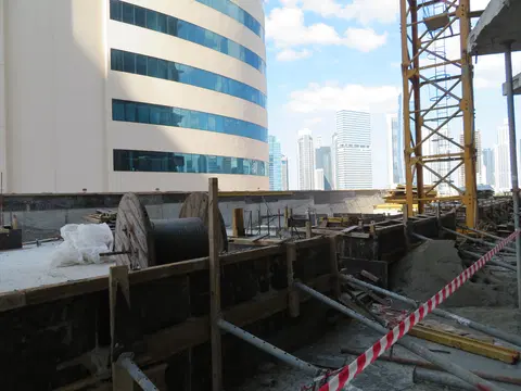 Millennium Binghatti Residences, Business Bay construction progress — 21 January 2020, 32.28% complete, photo 2 of 2