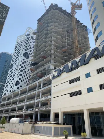 Millennium Binghatti Residences, Business Bay construction progress — 7 June 2020, 44.08% complete, photo 9 of 9