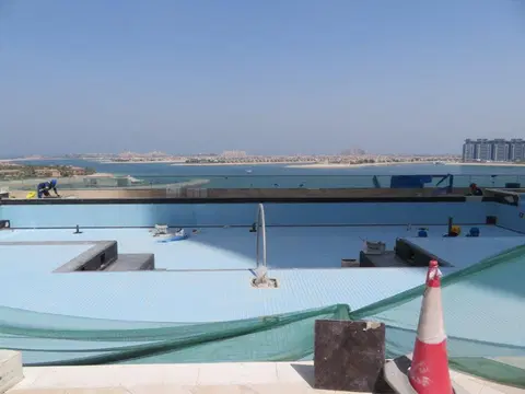 Ход строительства Beach Vista, Emaar Beachfront — 28 июля 2021, готовность 94.10%, снимок 4 из 8