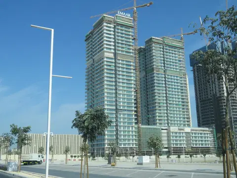 Ход строительства Sunrise Bay, Emaar Beachfront — 18 февраля 2021, готовность 90.01%, снимок 1 из 7
