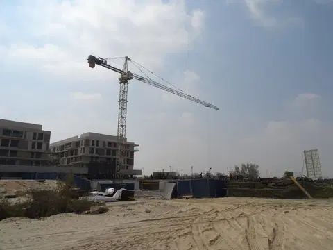Ход строительства Azizi Greenfield, Meydan Avenue — 10 октября 2021, готовность 17.21%, снимок 7 из 7