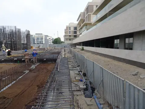 Ход строительства Azizi Greenfield, Meydan Avenue — 10 октября 2021, готовность 17.21%, снимок 6 из 7