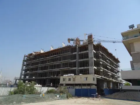 Ход строительства Azizi Greenfield, Meydan Avenue — 4 апреля 2022, готовность 30.36%, снимок 1 из 4