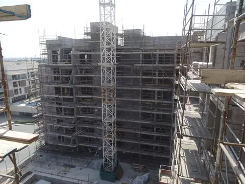 Ход строительства Azizi Greenfield, Meydan Avenue — 29 марта 2023, готовность 40.68%, снимок 7 из 8