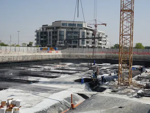 Azizi Park Avenue, Meydan Avenue construction progress — 28 September 2021, 5.34% complete, photo 6 of 6