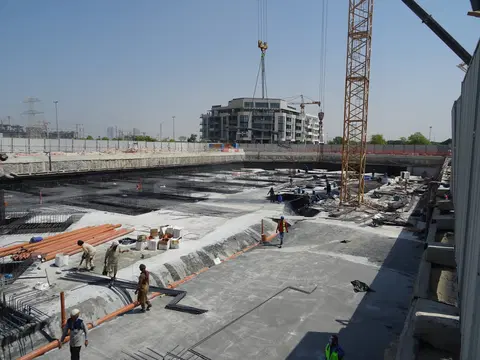 Azizi Park Avenue, Meydan Avenue construction progress — 28 September 2021, 5.34% complete, photo 2 of 6