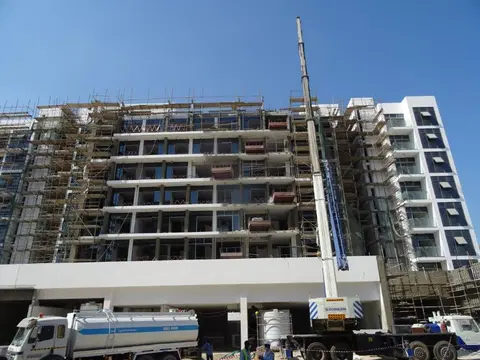 Ход строительства Azizi Riviera 33, Azizi Riviera — 11 ноября 2021, готовность 68.20%, снимок 8 из 9