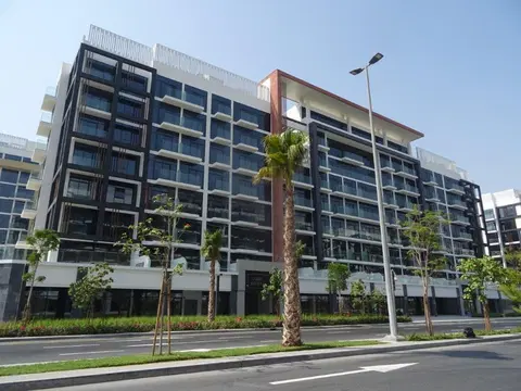 Ход строительства Azizi Riviera 35, Azizi Riviera — 14 сентября 2023, готовность 100,00%, снимок 9 из 18
