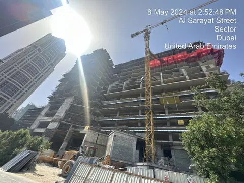 Ход строительства Seven City Jlt, Jumeirah Lakes Towers — 8 мая 2024, готовность 28,37%, снимок 8 из 8