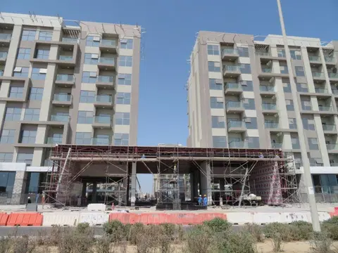 Ход строительства Lawnz, Dubai International City — 5 октября 2021, готовность 84.85%, снимок 6 из 7