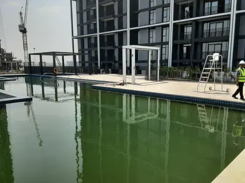 Creek Edge, Dubai Creek Harbour construction progress — 8 August 2023, 94.76% complete, photo 5 of 15