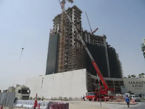 Ход строительства Fawad Azizi Residence, Healthcare City Phase 2 — 22 августа 2023, готовность 58.33%, снимок 4 из 12
