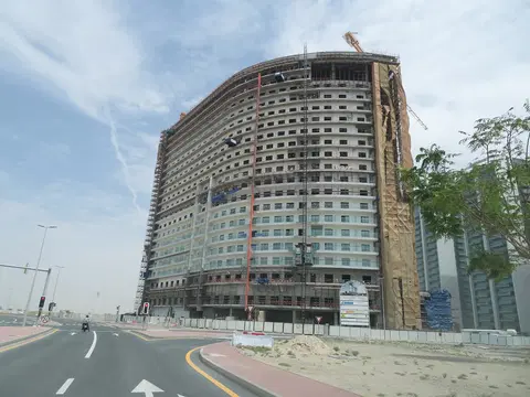 Ход строительства Bella Rose, Dubai Science Park — 21 апреля 2020, готовность 60.13%, снимок 3 из 10