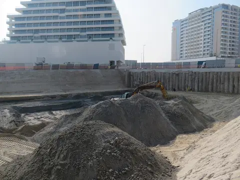 Ход строительства Binghatti Gateway, Healthcare City Phase 2 — 23 октября 2019, готовность 2.73%, снимок 2 из 5