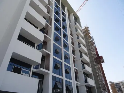 Azizi Riviera 24, Azizi Riviera construction progress — 19 April 2022, 76.96% complete, photo 1 of 9