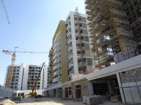 Ход строительства Azizi Riviera 30, Azizi Riviera — 11 ноября 2021, готовность 62.30%, снимок 3 из 8