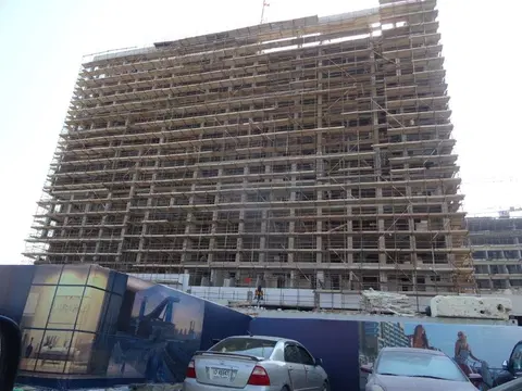 Azizi Riviera 40, Azizi Riviera construction progress — 12 January 2022, 50.44% complete, photo 2 of 11