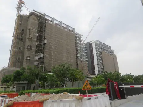 Wilton Park Residences, Sobha Hartland construction progress — 13 April 2023, 80.23% complete, photo 9 of 11