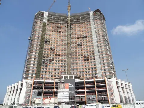 Ход строительства Binghatti Avenue, Healthcare City Phase 2 — 24 октября 2021, готовность 75,01%, снимок 1 из 12